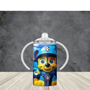 Boy grow with me sippy cup 12oz paw dog sippy cup